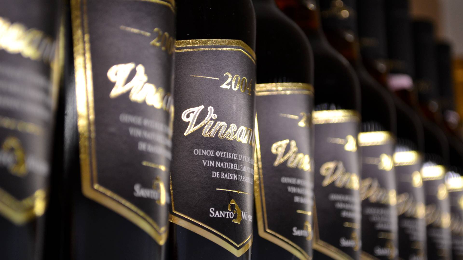 Vinsanto wijn uit Santorini
